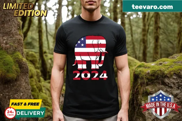 Republican support graphic t-shirt for political pride