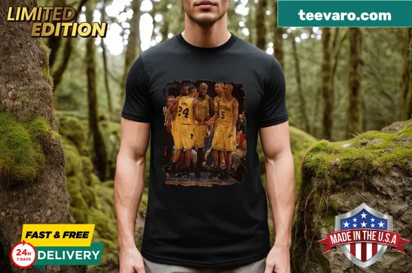 Funny vintage t-shirt featuring the Fab Five