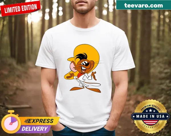 Cartoon T-shirt featuring Speedy Gonzales design for women