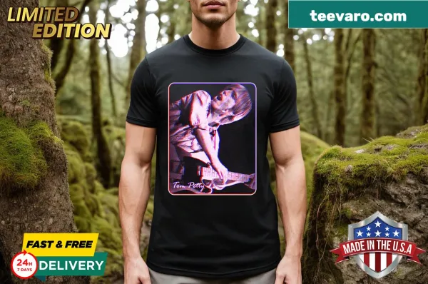 Men's performance t-shirt featuring a bold Tom graphic