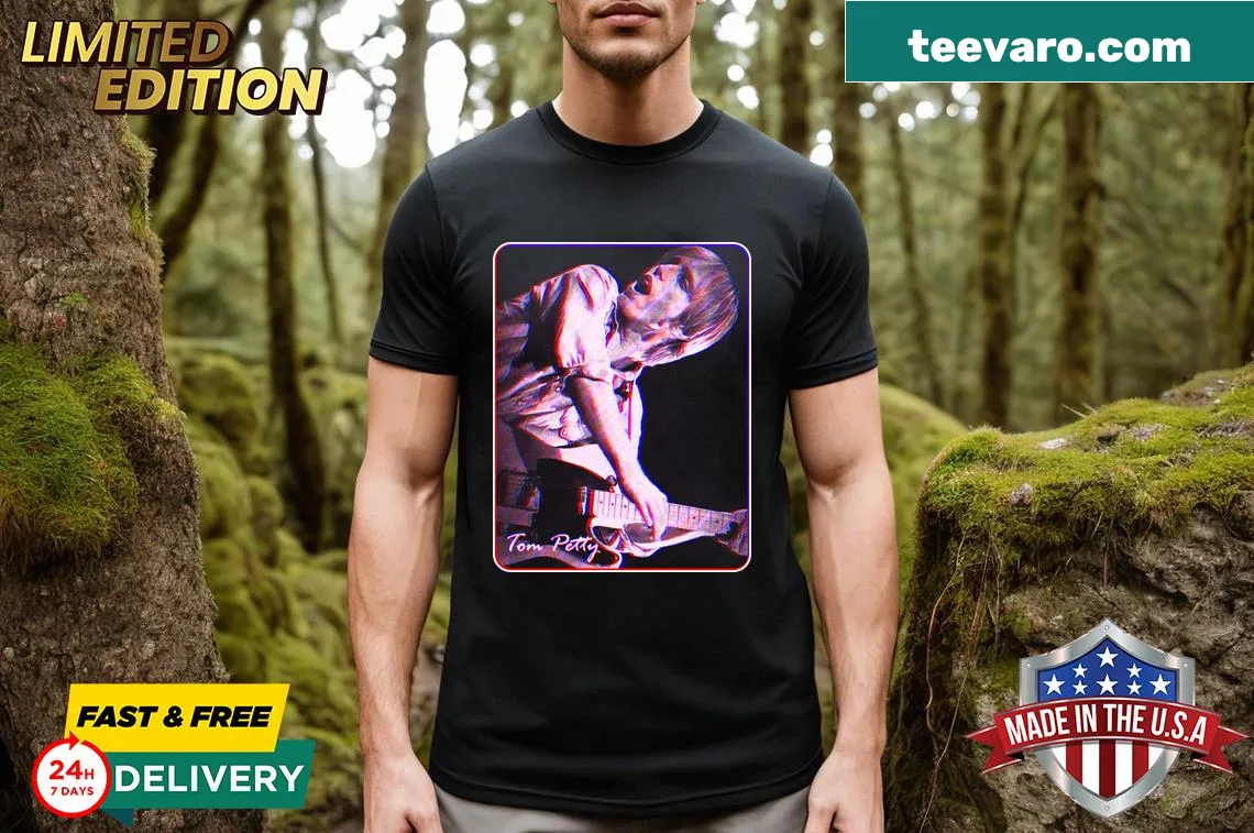 Men's performance t-shirt featuring a bold Tom graphic — on a men's t-shirt