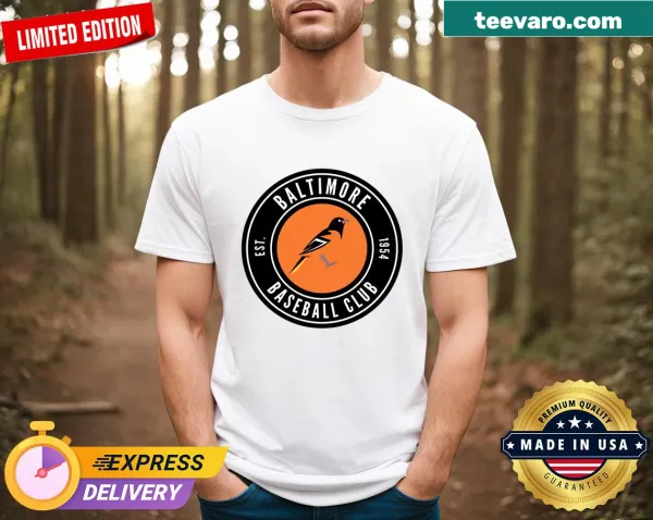 Retro Orioles baseball graphic tee for fans