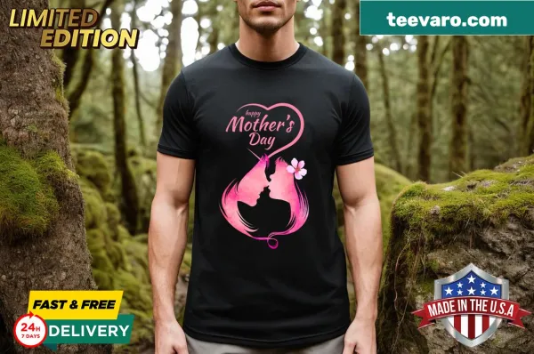 Motivational graphic tee celebrating mothers and fitness for women