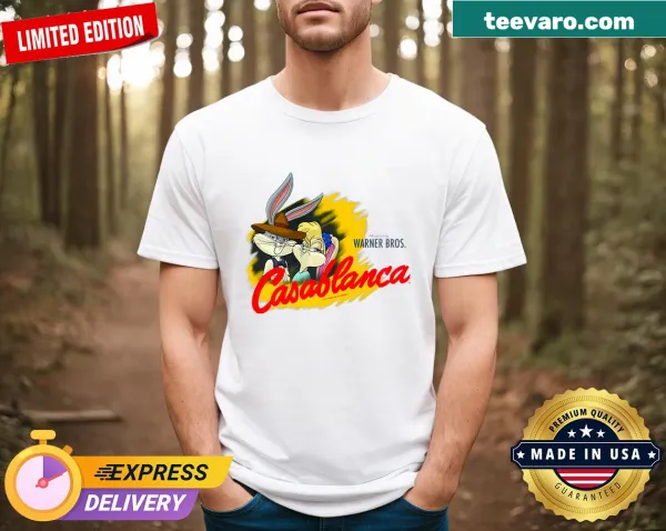 Looney Tunes graphic inspired by Casablanca movie poster