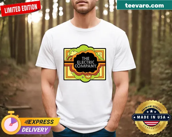 Vintage-inspired Electric Company t-shirt with nostalgic design