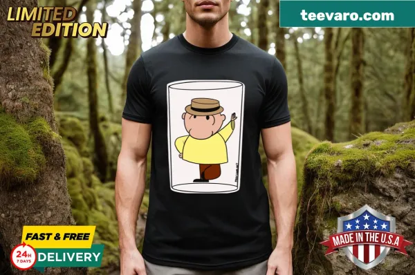 Cartoon graphic T-shirt featuring Teeny Little Super Guy