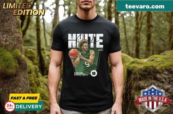 Derrick White Boston T-shirt design