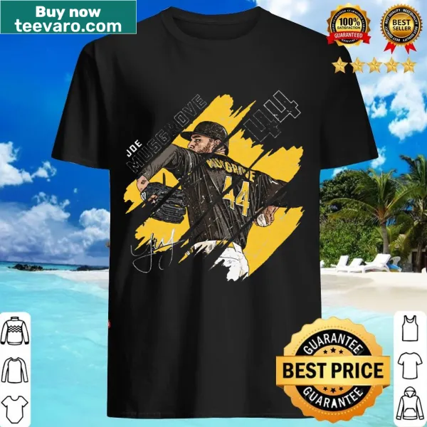 Stylish T-shirt featuring Joe Musgrove and San Diego stripes design
