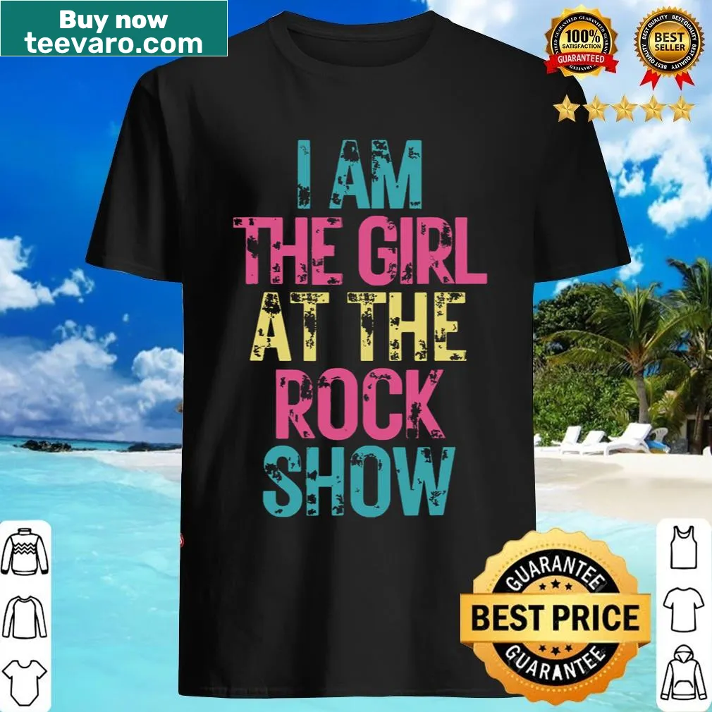 Vintage T-shirt with rock music theme — on a men's t-shirt