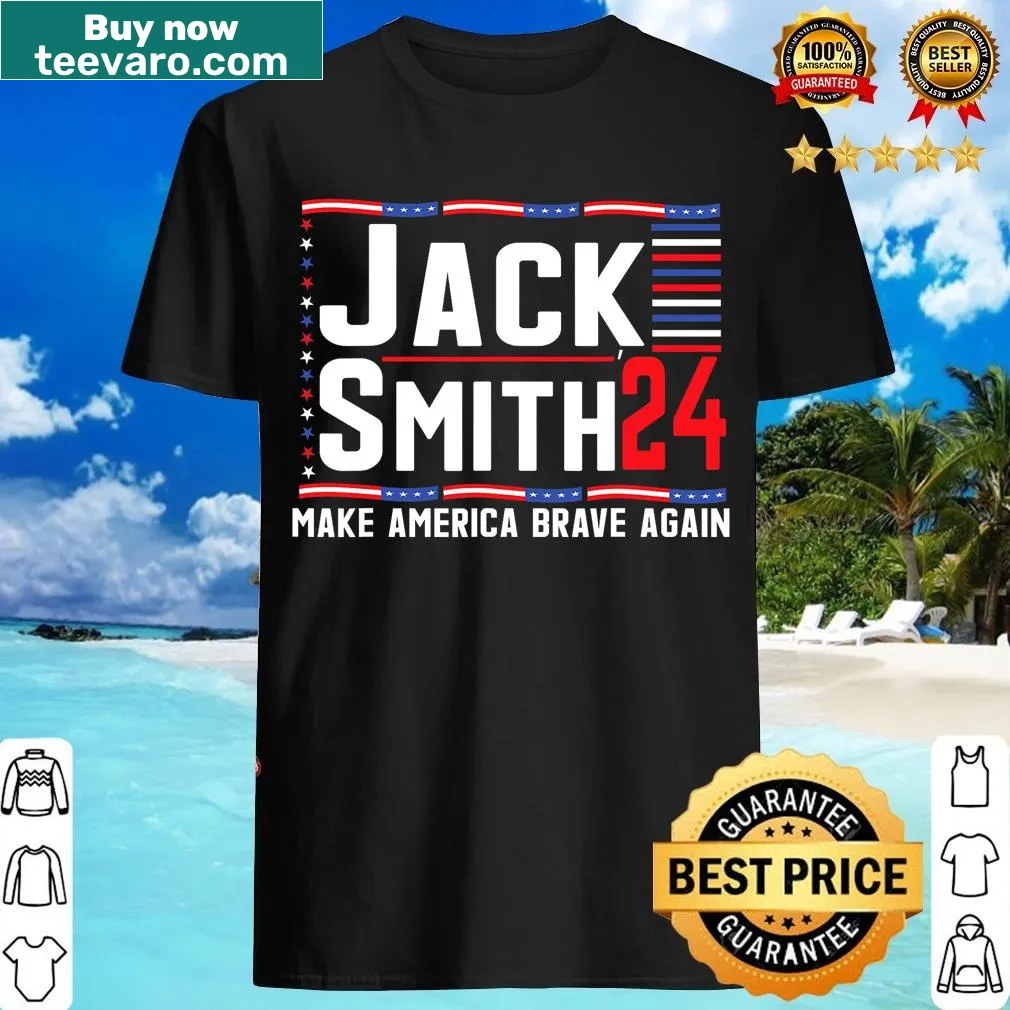 T-shirt for Jack Smith Fan Club Member with election graphics — on a men's t-shirt