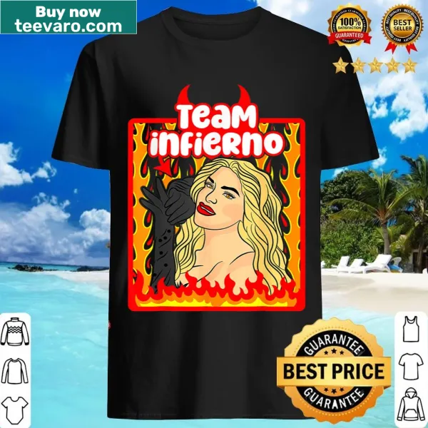 Funny Latina t-shirt featuring Team Infierno and Wendy Guevara