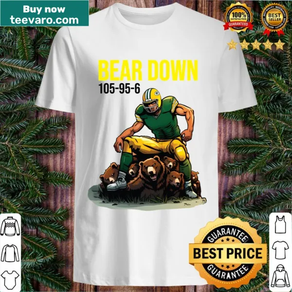 Bold Bear Down t-shirt with prominent text