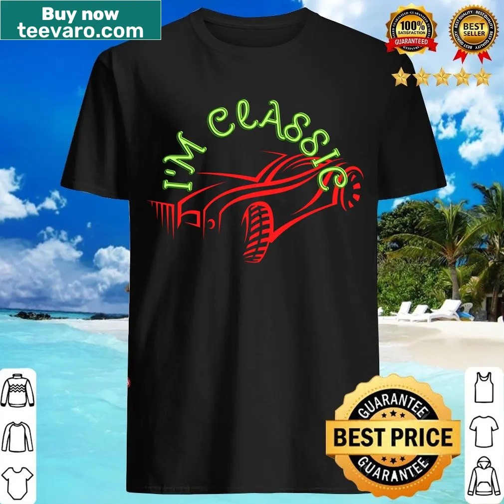 Humorous graphic of car parts on a t-shirt for car enthusiasts. — on a men's t-shirt
