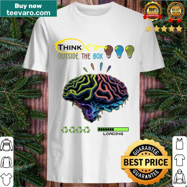 Bold typography design saying 'Mind Thinking' on a t-shirt.