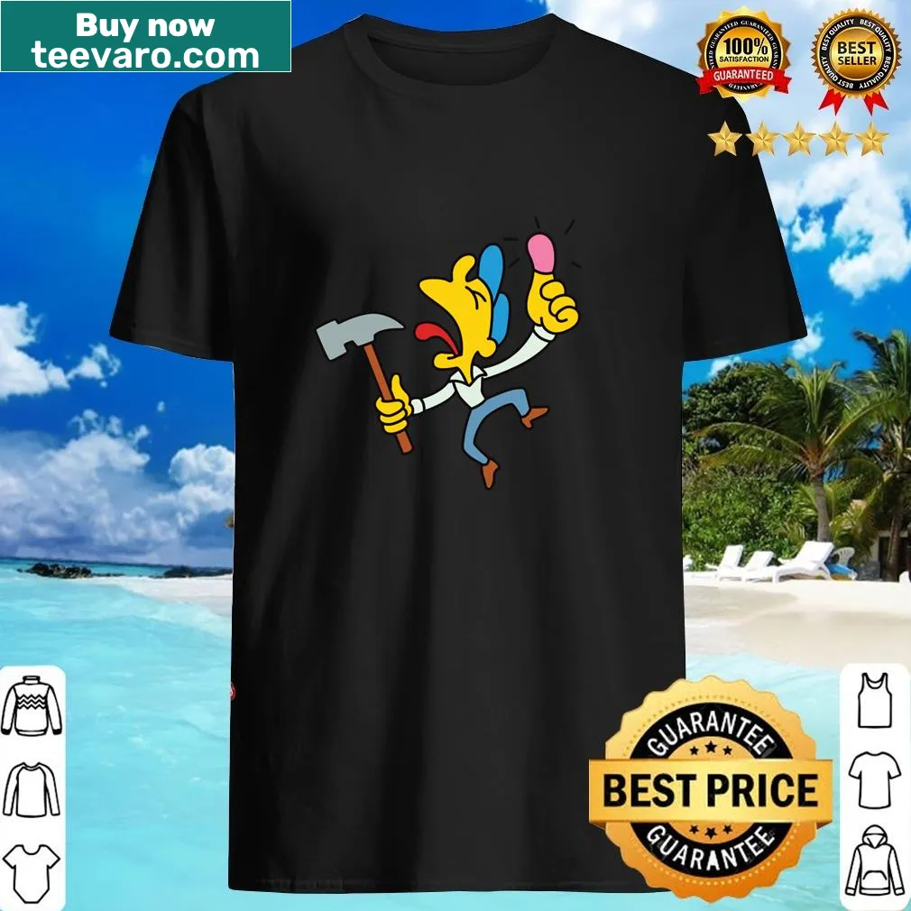 Illustration of Doug Vaccaro's BBQ pit kit on a T-shirt — on a men's t-shirt