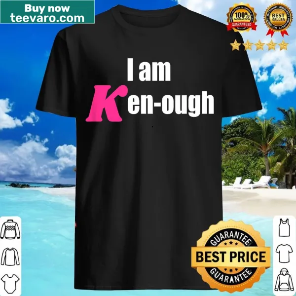 Typography design featuring the phrase I Am Kenough