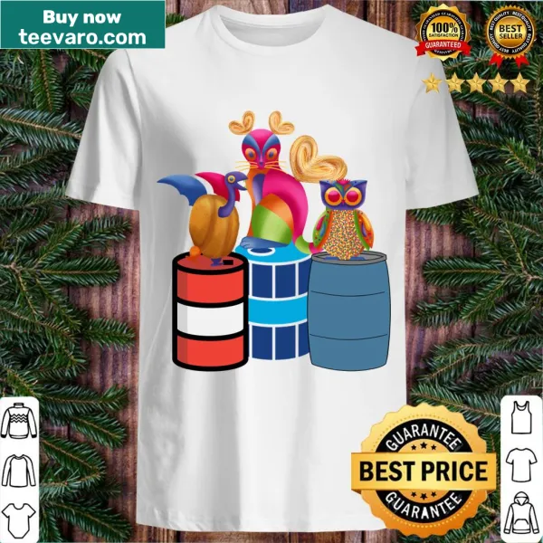 T-shirt featuring a unique tie-dye pattern