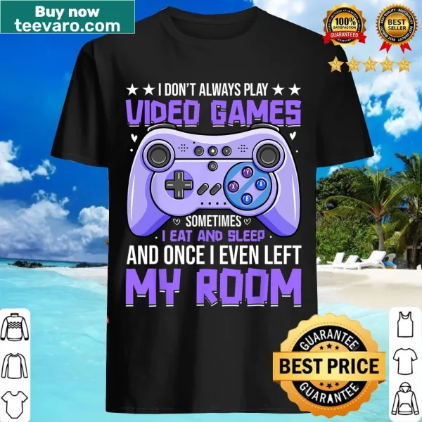 Fun T-shirt for kids featuring a cute gaming graphic for birthdays.
