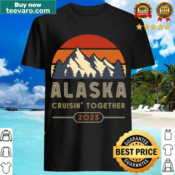 Matching T-shirt for families and friends on an Alaska cruise