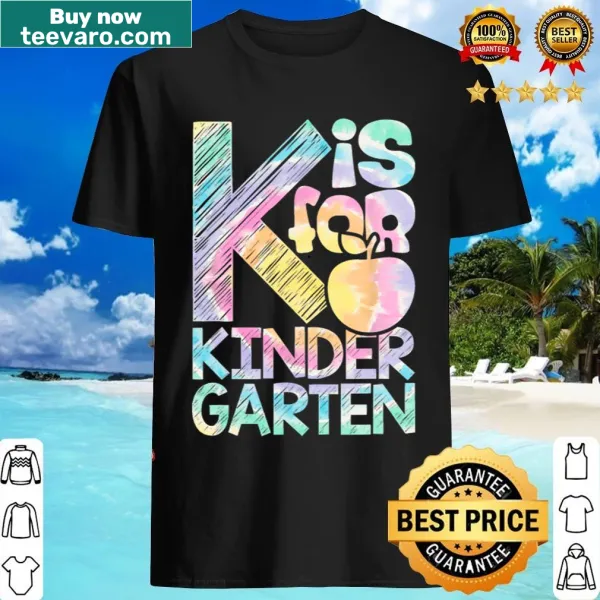 T-shirt for the first day of kindergarten with 'Hello Kindergarten'