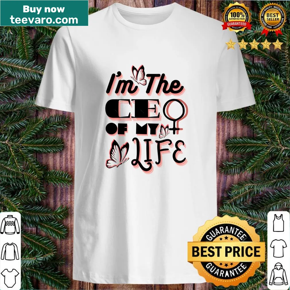 Empowering t-shirt declaring self-leadership — on a men's t-shirt