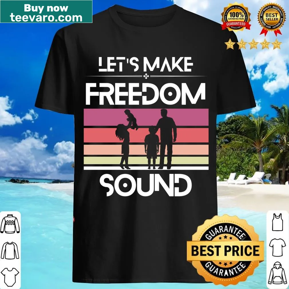 Inspirational t-shirt inspired by the movie Sound of Freedom — on a men's t-shirt