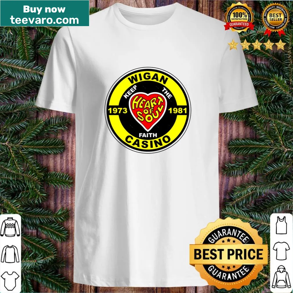 Vintage-style t-shirt representing Northern Soul music culture. — on a men's t-shirt