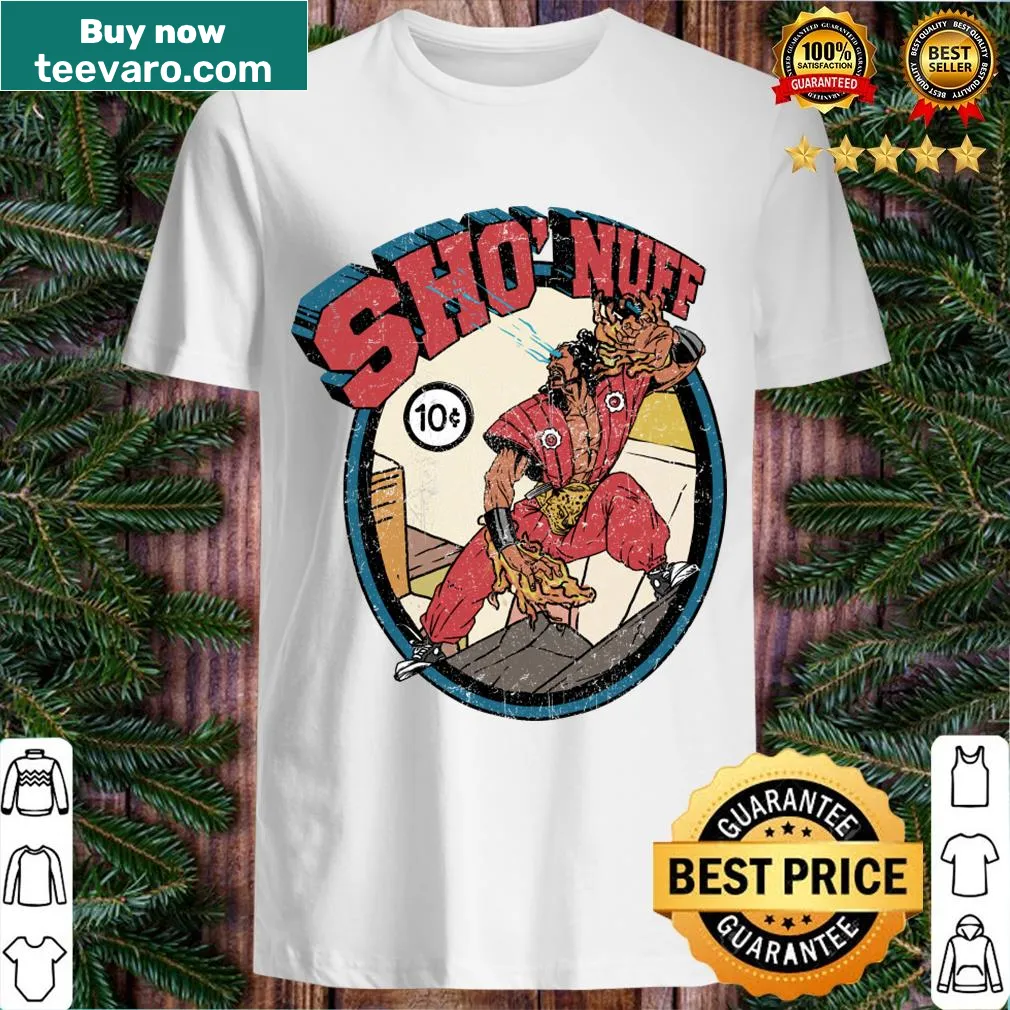 Retro Shogun Of Harlem T-shirt with nostalgic graphics — on a men's t-shirt