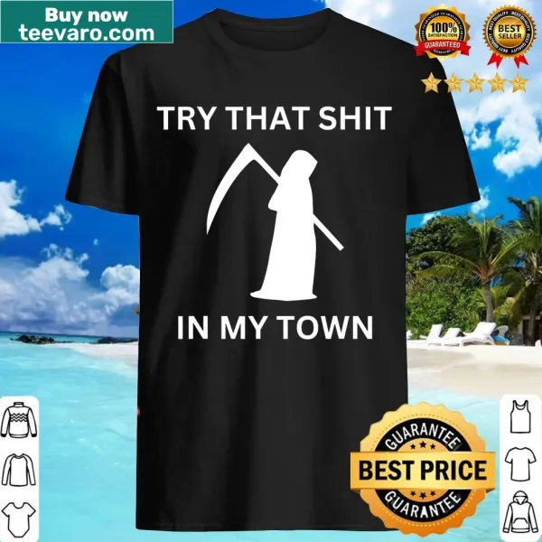 Edgy t-shirt with a tough hometown message