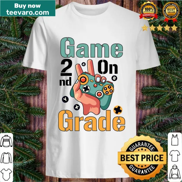 Funny gaming graphic for 2nd graders