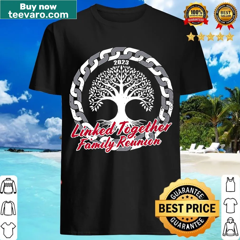 Sentimental typography graphic on a Family Reunion T-shirt — on a men's t-shirt