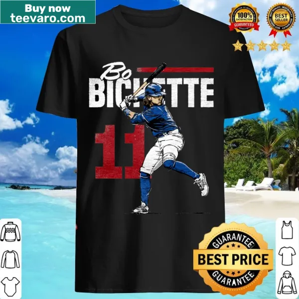 Retro Bo Bichette Toronto T-shirt with vintage-style graphic