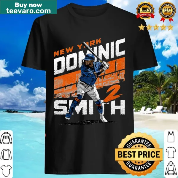 New York M city name t-shirt featuring Dominic Smith