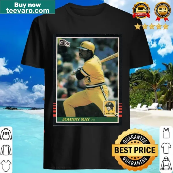 Vintage Donruss T-shirt featuring Johnny Ray