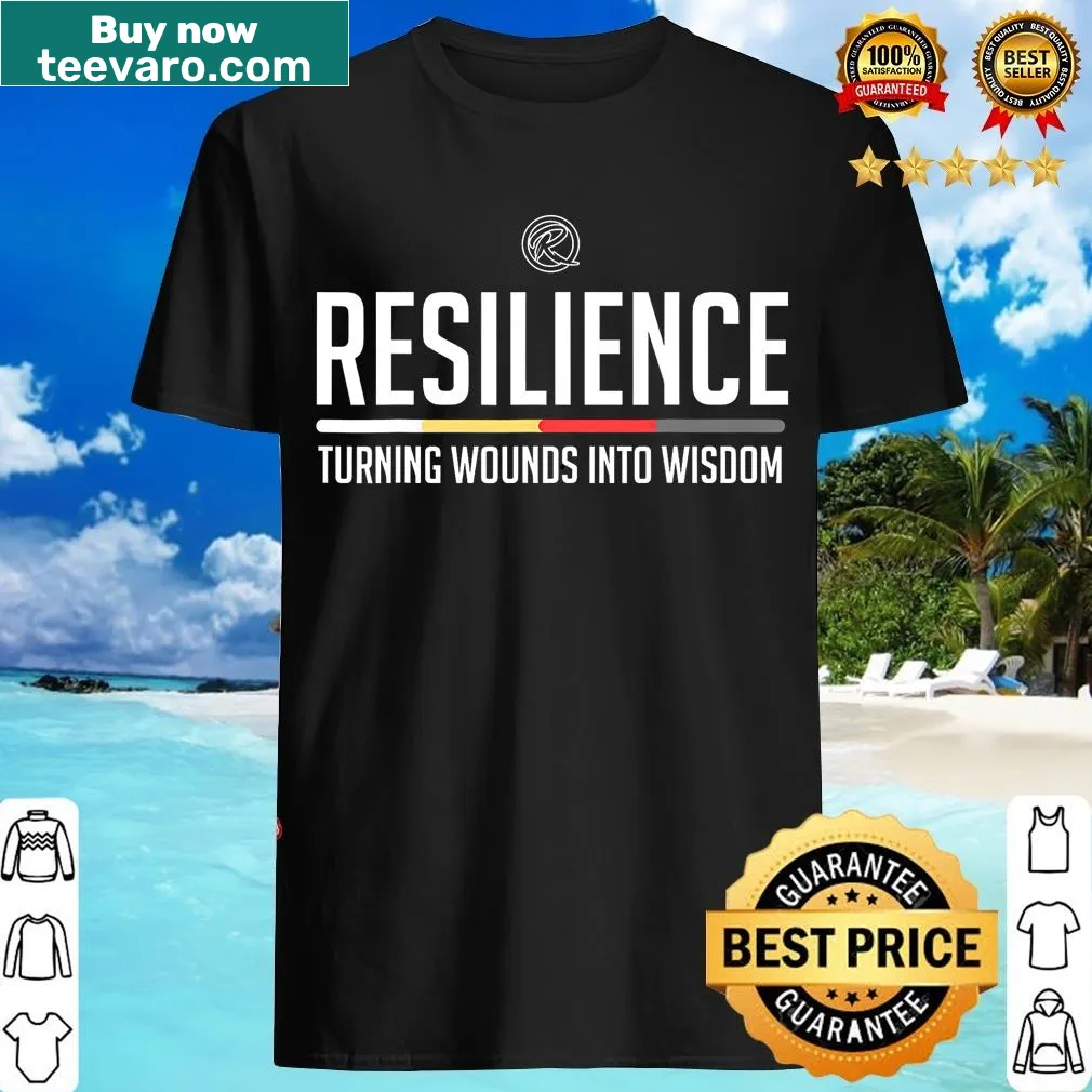Inspirational typographic design celebrating Native American resilience — on a men's t-shirt