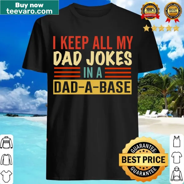 Funny dad joke-themed t-shirt with clever wordplay