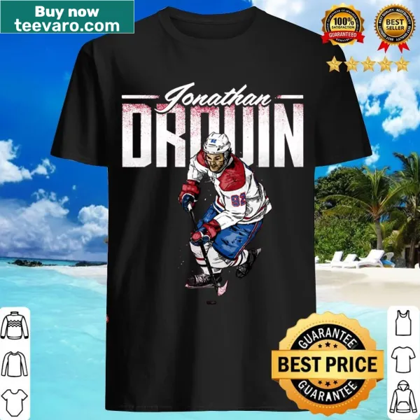 Retro style t-shirt featuring Jonathan Drouin graphic.
