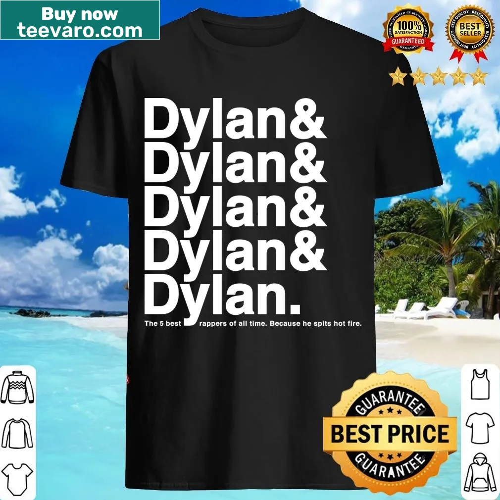T-shirt with the phrase Top 5 Greatest Rappers inspired by Chappelle — on a men's t-shirt