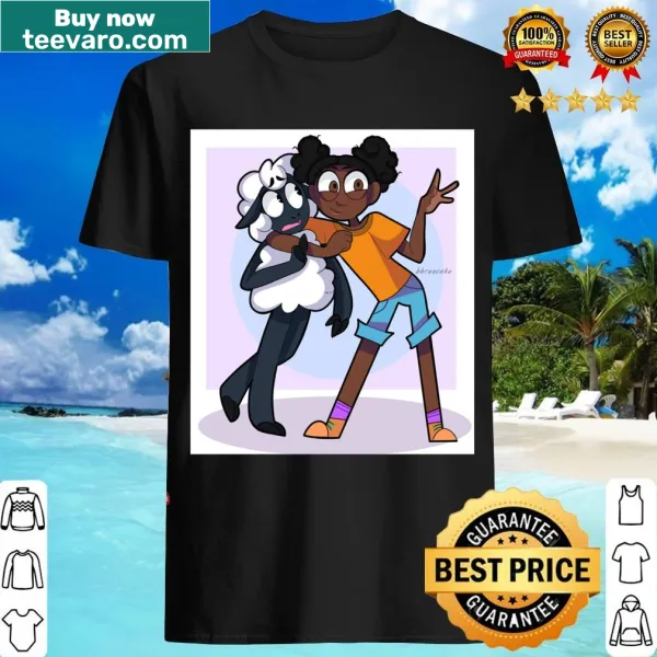 T-shirt featuring Amanda the Adventurer product design