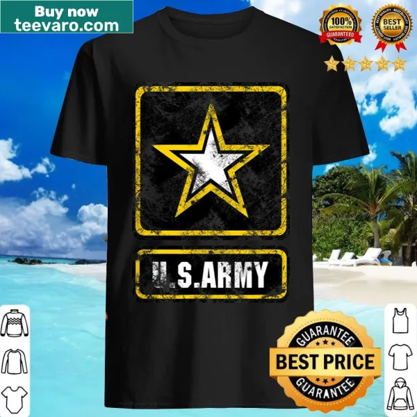 Vintage Us Army T-shirt featuring Army logo for veterans