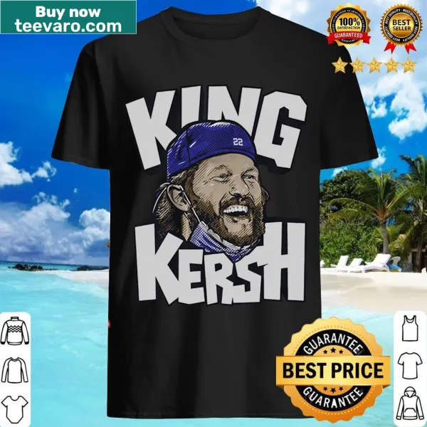 King Kersh graphic T-shirt for Clayton Kershaw fans