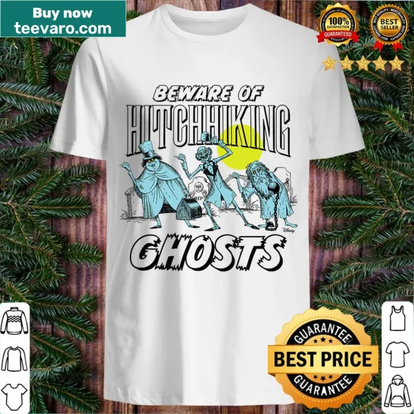 Hitchhiking ghosts graphic on a tank top inspired by Haunted Mansion