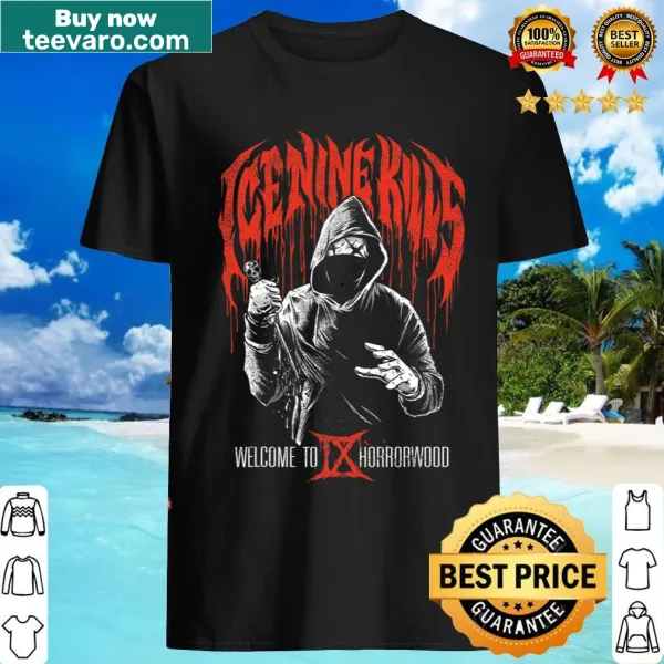 Ice Nine Kills t-shirt with 'Mystery Killer' graphic.