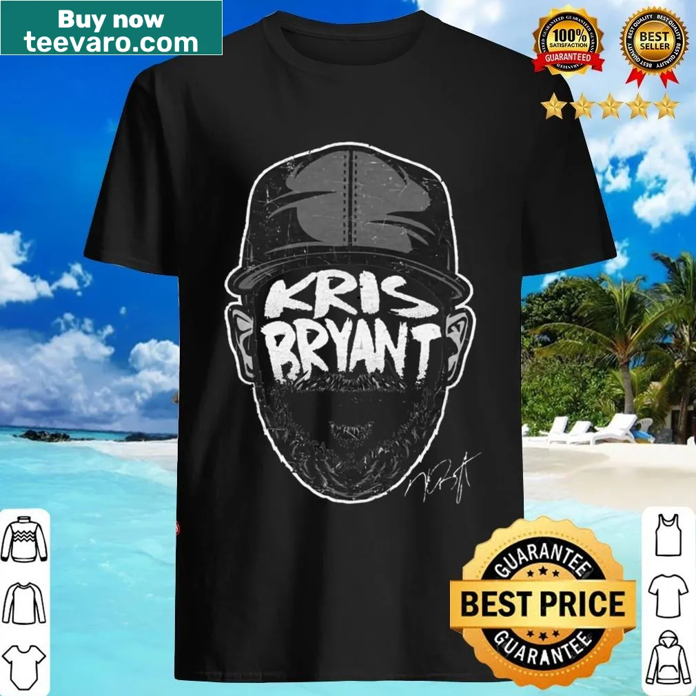 Silhouette of Kris Bryant celebrating his role in Colorado. — on a men's t-shirt
