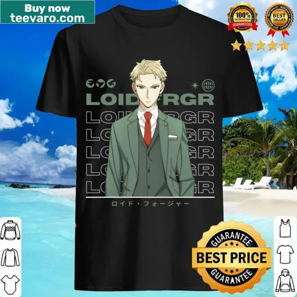 T-shirt featuring design inspired by Loid Forger