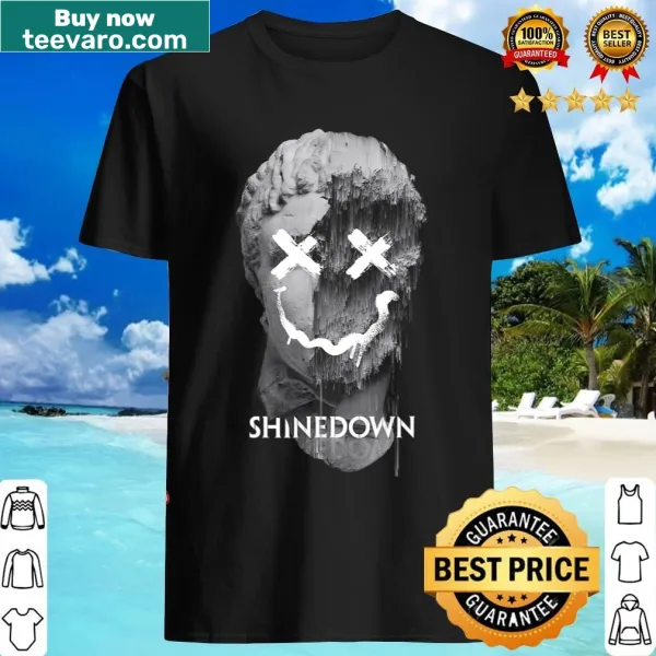 Bold typography t-shirt featuring 'X'ed Eyes' from Shinedown
