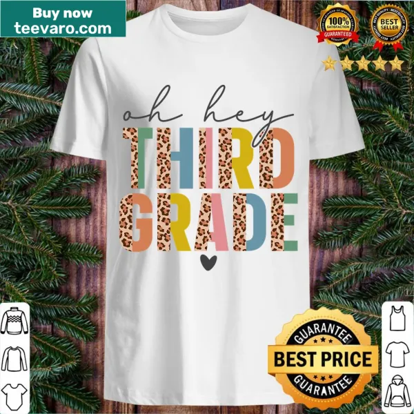 Funny back-to-school T-shirt for teachers greeting students