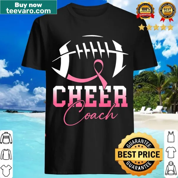 Pink ribbon graphic on a support T-shirt for breast cancer awareness