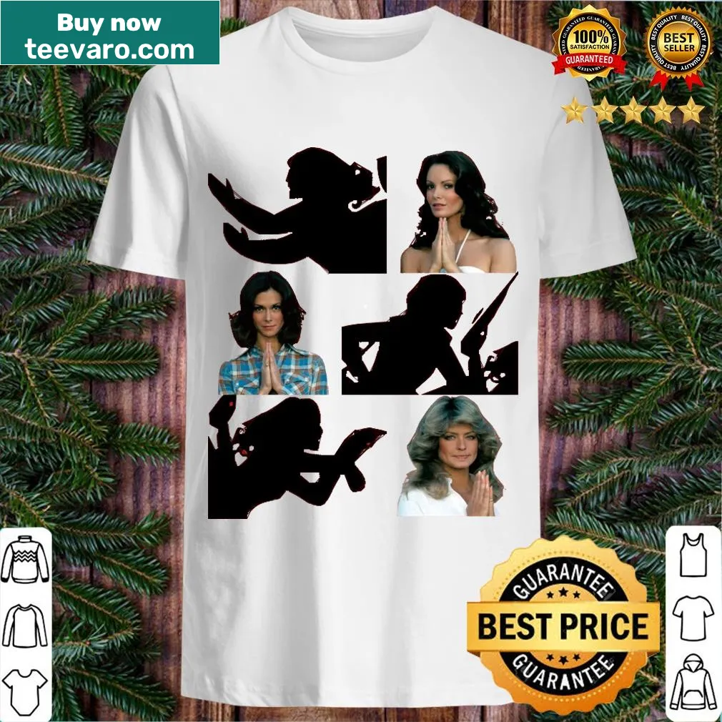 Vintage Charlie's Angels t-shirt celebrating Kate Jackson's character — on a men's t-shirt