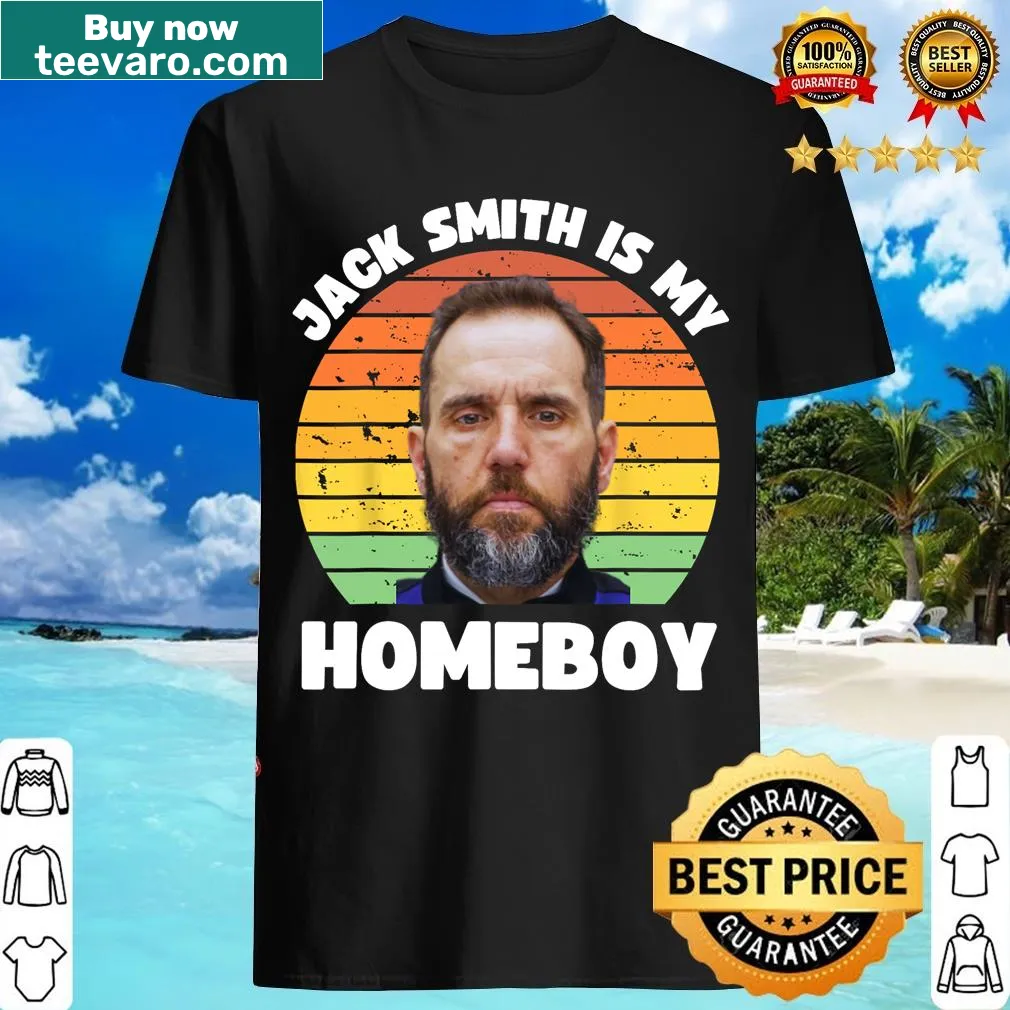 Funny Jack Smith Is My Homeboy T-shirt for fans — on a men's t-shirt